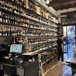 Roscioli - The wine wall