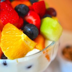 Sunny Morning - yogurt with fruit