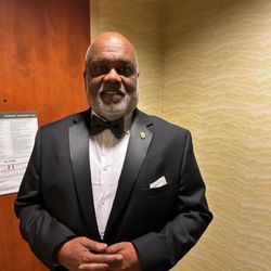 Jos A. Bank - This Tux was a one day fit! The speaking engagements was a hit just like my Jos. Attire! ~ LCIII