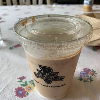 Burgerville - This is not  even a full cup :( - Fast Food Near Me - Beaverton, Oregon