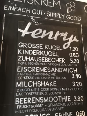 Menu photo 3 Henrys Berlin, BE