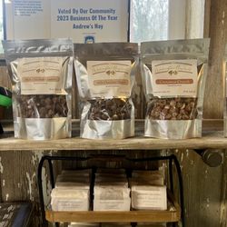 Andrew’s Hay - A variety of hazelnuts and handcrafted goat milk soaps