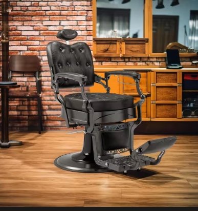 The Barber's Chair Logo