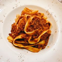 Tagliatelle w/ chianina ragu