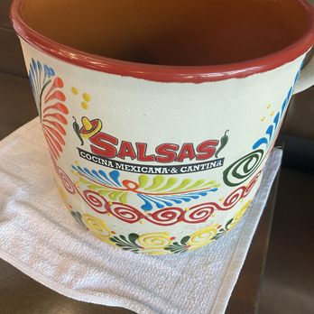 Salsas Cocina River City - This was an overly large drink cup at the entrance - looked cool. - Mexican Near Me - Jacksonville, Florida Salsas Cocina River City - This was an overly large drink cup at the entrance - looked cool. - Mexican Near Me - Jacksonville, Florida