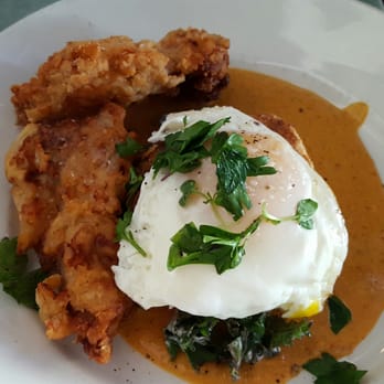 Root Down - Fried chicken & goat cheese biscuit - delish - New American Near Me - Denver, Colorado Root Down - Fried chicken & goat cheese biscuit - delish - New American Near Me - Denver, Colorado