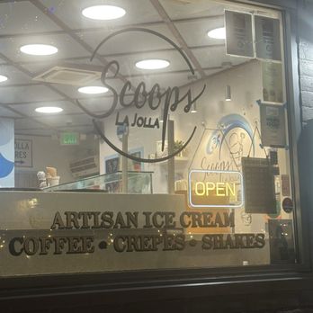 Scoops - Storefront - Ice Cream & Frozen Yogurt Near Me - La Jolla, California Scoops - Storefront - Ice Cream & Frozen Yogurt Near Me - La Jolla, California