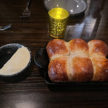 Sparrow + Wolf - House rolls- i could live off these - New American Near Me - Las Vegas, Nevada