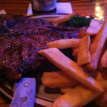 The Hickory House - Porterhouse and fries. Good stuff. - Steakhouses Near Me - Gahanna, Ohio