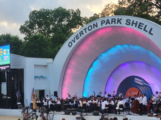 Overton Park Shell by null