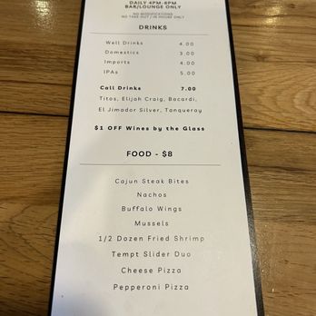 Tempt Restaurant Lounge - New Happy Hour. - New American Near Me - Virginia Beach, Virginia Tempt Restaurant Lounge - New Happy Hour. - New American Near Me - Virginia Beach, Virginia