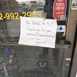 Fallout Games - Sign on the door
