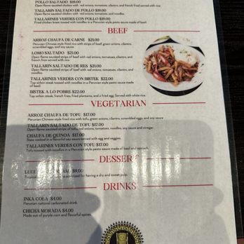 Latin Chef Peruvian Cuisine - Menu - Peruvian Near Me - Oceanside, California Latin Chef Peruvian Cuisine - Menu - Peruvian Near Me - Oceanside, California