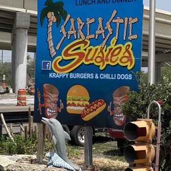 Sarcastic Susie's - Store front sign - Burgers Near Me - Gregory, Texas Sarcastic Susie's - Store front sign - Burgers Near Me - Gregory, Texas