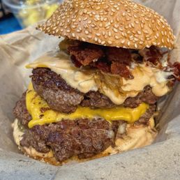 Double Amboy Slim Thicc add bacon--ONE THICC WAS ENOUGH Double Amboy Slim Thicc add bacon--ONE THICC WAS ENOUGH