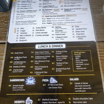 Day & Night Wallstreet Cafe - Menu - Breakfast & Brunch Near Me - Houston, Texas Day & Night Wallstreet Cafe - Menu - Breakfast & Brunch Near Me - Houston, Texas