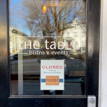 The Table - Front door. - New American Near Me - Montgomery, New York
