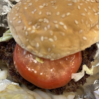 Five Guys - Hamburger, lettuce, tomato, onion and grilled mushrooms - Burgers Near Me - St. Louis Park, Minnesota Five Guys - Hamburger, lettuce, tomato, onion and grilled mushrooms - Burgers Near Me - St. Louis Park, Minnesota