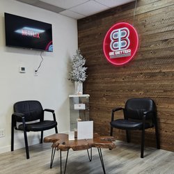 Be Better Chiropractic - Modern, Welcoming waiting area at Be better Chiropractic in Downey, CA.