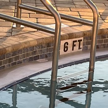 Tropic Sun Towers - Scum ring around pool - Hotels Near Me - Ormond Beach, Florida