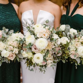 Mitsuko Floral - Bridal bouquet + 2 bridesmaid bouquets - Florists Near Me - Torrance, California