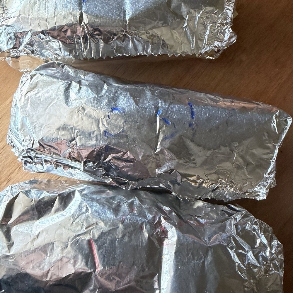 This place really can't afford a market to label each burrito? This place really can't afford a market to label each burrito?