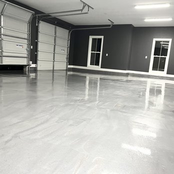 Next Level Epoxy Flooring and Concrete Staining - Three car garage floor! - Flooring Near Me