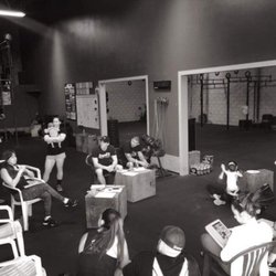 Crossfit Hanford - Coaches meeting: always learning and seeking ways to help our members improve their fitness.