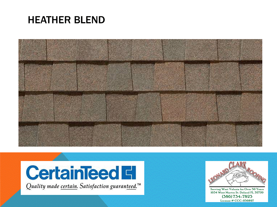 Slide of Leonard Clark Roofing