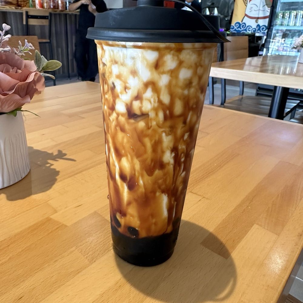 Brown sugar milk tea Brown sugar milk tea