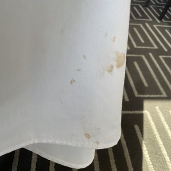 Chart House - Dirty table linen - Seafood Near Me - Redondo Beach, California