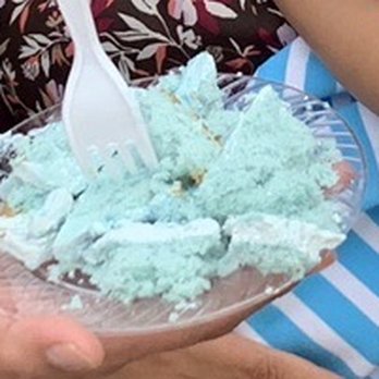 Some Crust Bakery - Cake crumbled when sliced - Bakeries Near Me - Claremont, California