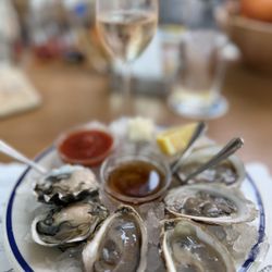 Clark's Oyster Bar - Oysters and Champagne