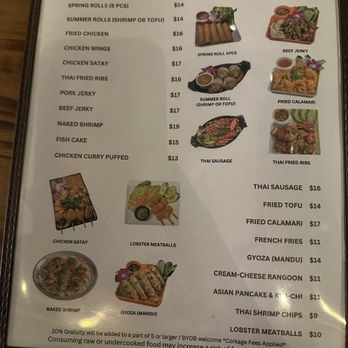 Pattaya Thai - Appetizer menu - Thai Near Me - Honolulu, Hawaii