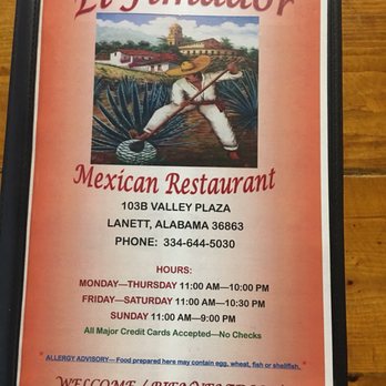 El Jimador Mexican Restaurant - Menu El Jimador - Mexican Near Me - Lanett, Alabama El Jimador Mexican Restaurant - Menu El Jimador - Mexican Near Me - Lanett, Alabama