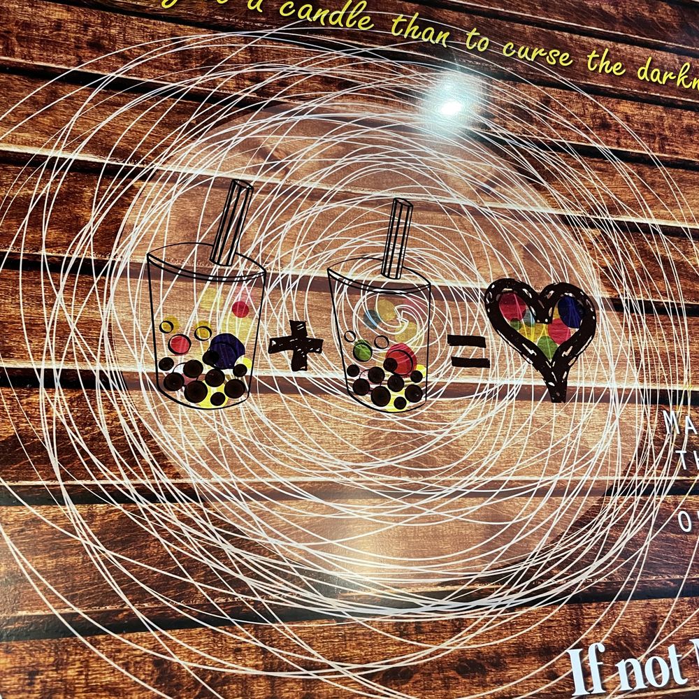 5.2 Patio -  a picture of a wooden wall - Coffee & Tea Near Me - La Crescenta, California