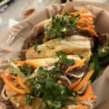 Bamboozle Heights - Beef garlic Banh Mi - Salad Near Me - Tampa Bay, Florida