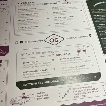 The Original - Menu - Diners Near Me - Denver, Colorado The Original - Menu - Diners Near Me - Denver, Colorado