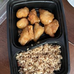 China Town Chef - Honey chicken and pork fried rice