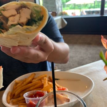 The Pines - Grilled chicken wrap. - Seafood Near Me - Farmington Hills, Michigan