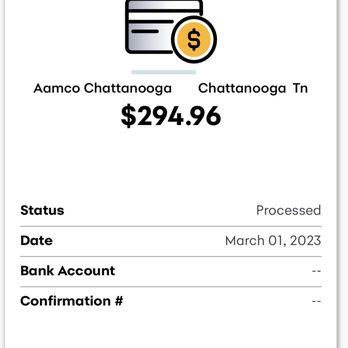AAMCO Transmissions & Total Car Care - Receipt of proof when work was complete - Auto Repair Near Me - Chattanooga, Tennessee