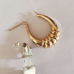 Fast Fix Jewelry and Watch Repairs - Soldering and reattaching the earing posts.