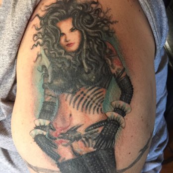 The Painted Lady Tattoos - Brandon' repair coverup!!! - Tattoo Near Me - Tucson, Arizona The Painted Lady Tattoos - Brandon' repair coverup!!! - Tattoo Near Me - Tucson, Arizona