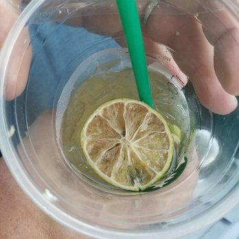 Starbucks - Can't figure out what's going on with the nasty lime slices. - Coffee & Tea Near Me - Bakersfield, California