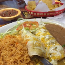 Green Chicken Enchiladas