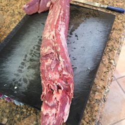 Pete's Fine Foods - This is the tenderloin Pete's gave me! Not even cleaned properly!