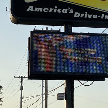 Sonic Drive-In - Advertisement for banana pudding shakes that Sonic claims they don't make any more. - Fast Food Near Me - Hamilton, Ohio