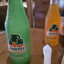 Las Fresas Mexican Grill - Coke products, Mexican coke, Jarritos, horchata, flavored iced teas, lemonade, options.