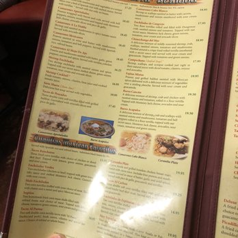 Juan Colorado - a menu for a mexican restaurant - Mexican Near Me - Beaverton, Oregon