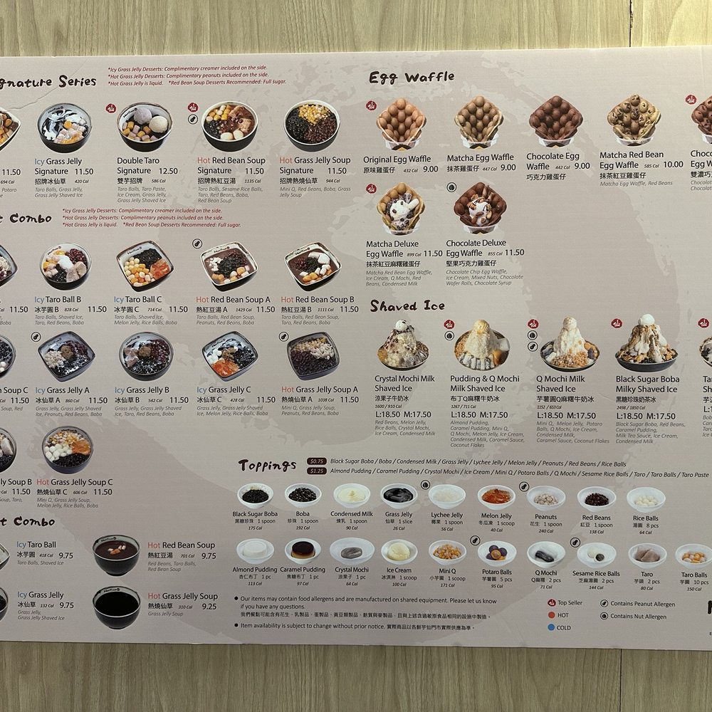 Meet Fresh - Menu #1 - Desserts Near Me - Bayside, New York Meet Fresh - Menu #1 - Desserts Near Me - Bayside, New York